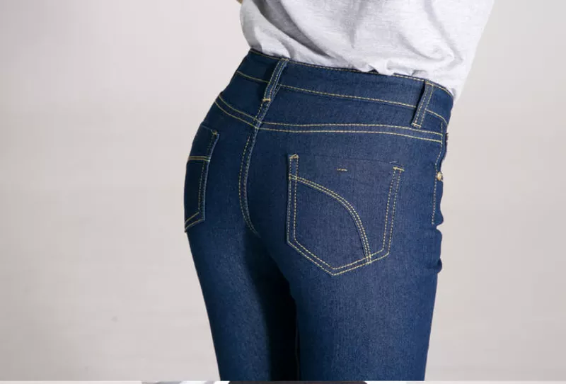 Эксклюзивные джинсы Skinny  5
